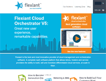 Tablet Screenshot of flexiant.com